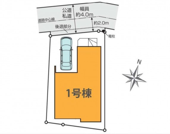 藤沢市辻堂、新築一戸建ての画像です