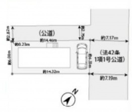 藤沢市辻堂東海岸、新築一戸建ての画像です
