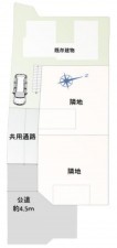 藤沢市渡内、土地の間取り画像です