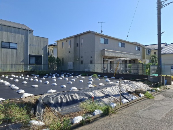 藤沢市鵠沼松が岡、土地の画像です