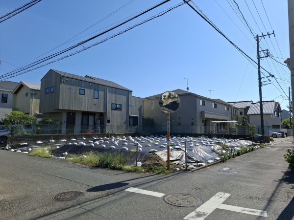 藤沢市鵠沼松が岡、土地の画像です
