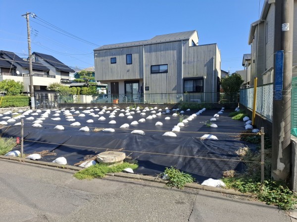 藤沢市鵠沼松が岡、土地の画像です