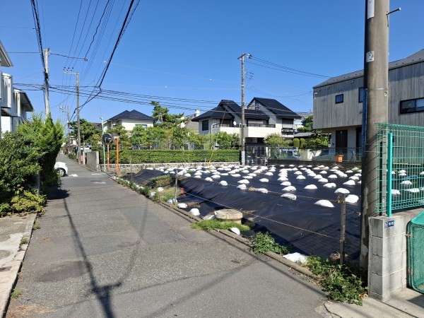 藤沢市鵠沼松が岡、土地の画像です