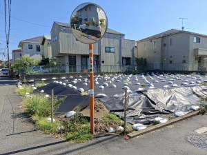 藤沢市鵠沼松が岡、土地の画像です