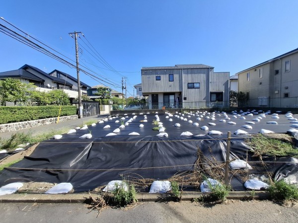 藤沢市鵠沼松が岡、土地の画像です