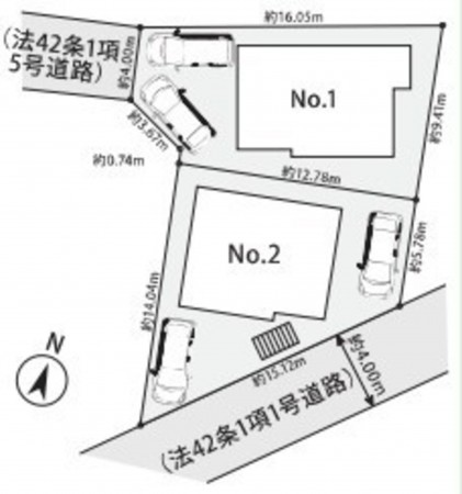 藤沢市辻堂東海岸、新築一戸建ての画像です