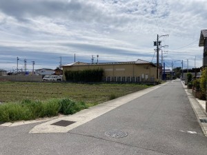 西尾市一色町味浜、土地の画像です