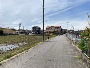 西尾市一色町味浜、土地の画像です