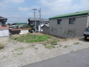 西尾市吉良町吉田、土地の画像です