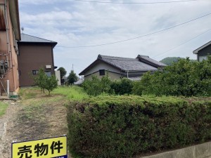 西尾市東幡豆町、土地の画像です