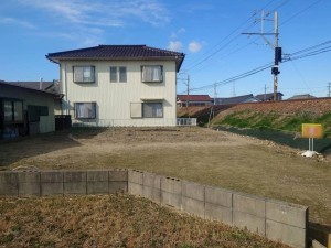 西尾市吉良町富好新田、土地の画像です