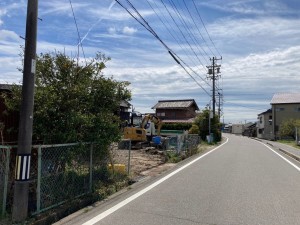 西尾市吉良町富好新田、土地の画像です