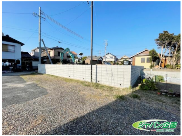 西尾市吉良町上横須賀、土地の画像です