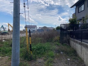 西尾市寺津町、土地の画像です