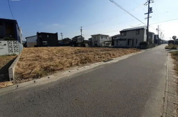 西尾市吉良町木田、土地の外観画像です