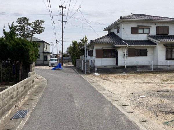 西尾市一色町味浜、土地の画像です