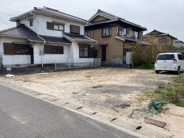 西尾市一色町味浜、土地の画像です