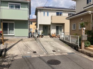 西尾市上矢田町、中古一戸建ての外観画像です