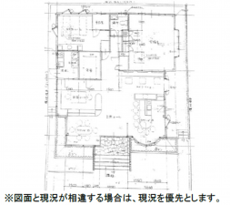 西尾市住崎町、収益物件/店舗事務所の間取り画像です