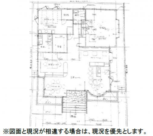 西尾市住崎町、収益物件/店舗事務所の間取り画像です