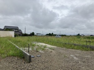 西尾市新渡場町、土地の外観画像です