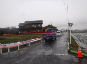 西尾市小焼野町、土地の画像です