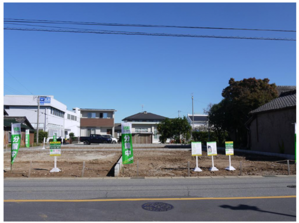 西尾市上矢田町、土地の画像です