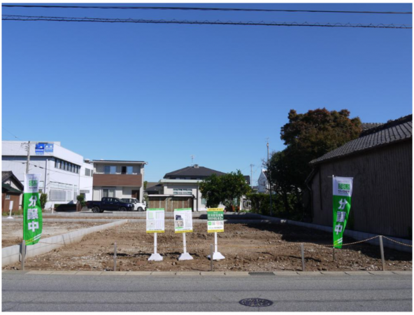 西尾市上矢田町、土地の画像です