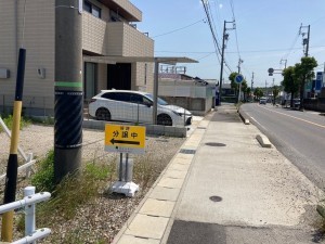 西尾市戸ケ崎、土地の画像です