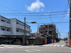 西尾市平坂町、土地の外観画像です
