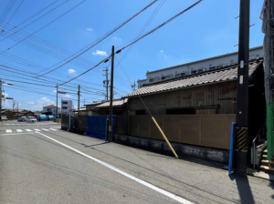 西尾市平坂町、土地の外観画像です