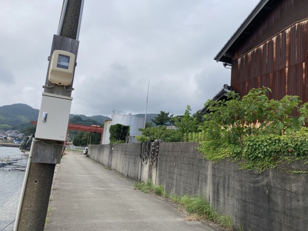 西尾市東幡豆町、土地の画像です