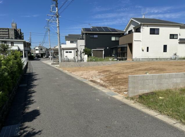 西尾市平坂町、土地の外観画像です