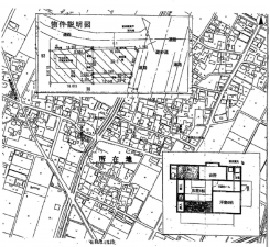 西尾市吉良町富田、中古一戸建ての地図画像です