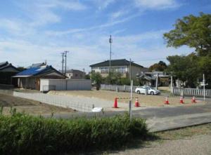 西尾市吉良町富田、中古一戸建ての外観画像です