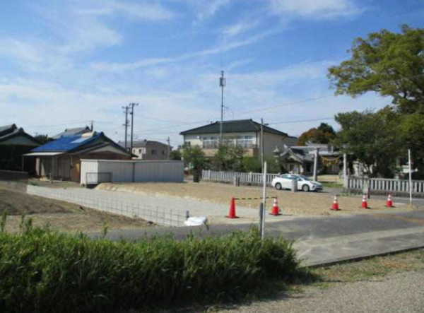 西尾市吉良町富田、中古一戸建ての外観画像です