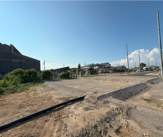 西尾市徳永町、土地の外観画像です