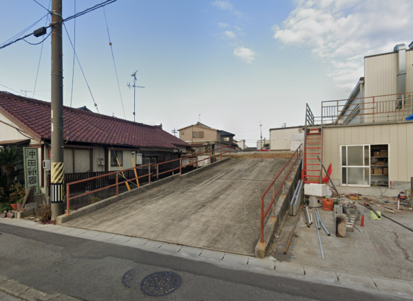 西尾市新在家町、土地の外観画像です