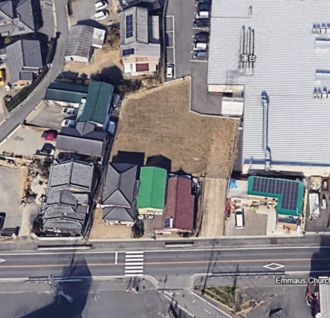 西尾市新在家町、土地の外観画像です