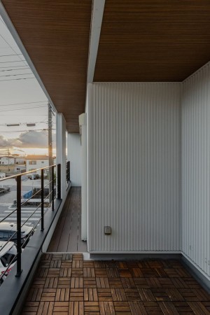 西尾市平坂町、中古一戸建てのバルコニー画像です
