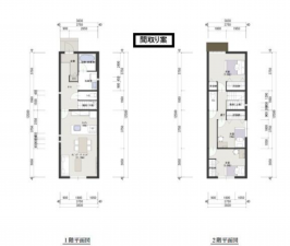 西尾市熊味町、土地の建築プラン例画像です