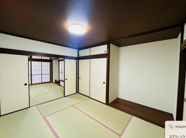 西尾市新渡場町、中古一戸建ての居間画像です