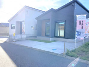 西尾市西幡豆町、新築一戸建ての外観画像です