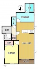 西尾市西幡豆町、新築一戸建ての間取り画像です