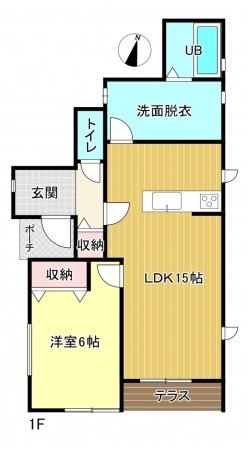 西尾市西幡豆町、新築一戸建ての間取り画像です