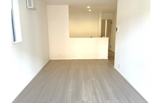 西尾市西幡豆町、新築一戸建ての居間画像です