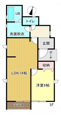 西尾市西幡豆町、新築一戸建ての間取り画像です