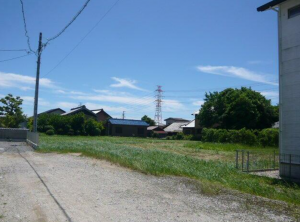 西尾市吉良町八幡川田、土地の外観画像です