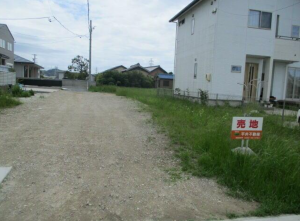 西尾市吉良町八幡川田、土地の外観画像です