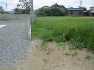西尾市吉良町八幡川田、土地の外観画像です